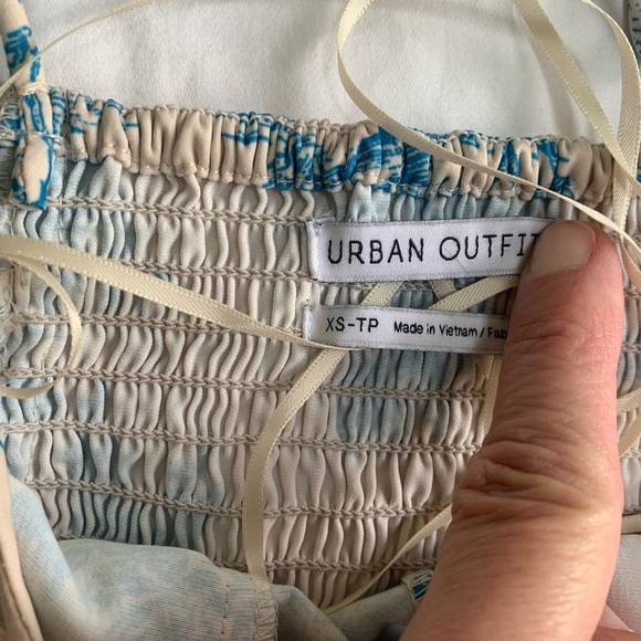 Urban Outfitters satin corset crop top, XS - Picture 5 of 6
